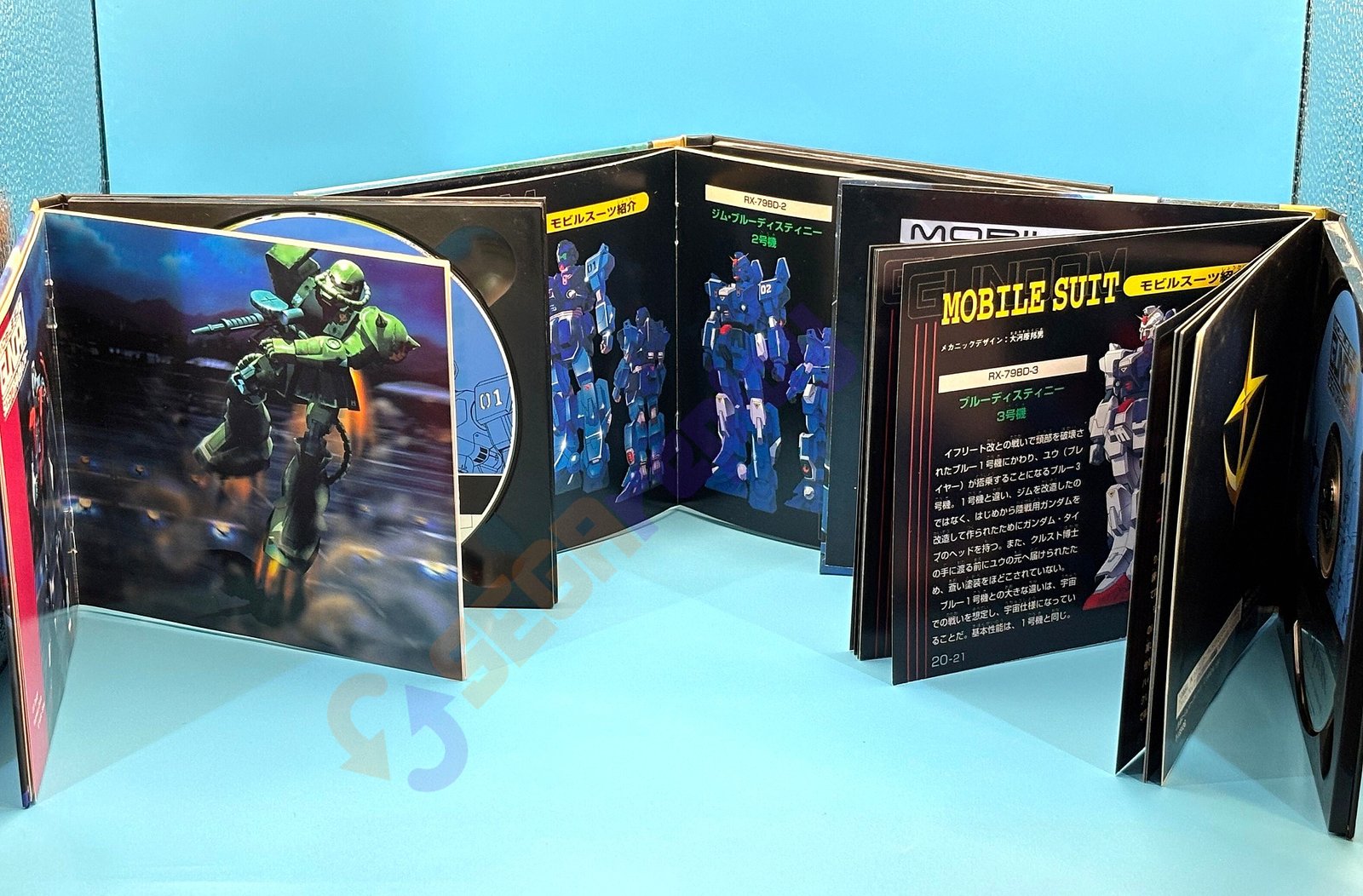 Mobile Suit Gundam Side Story: Trilogy (Limited Editions) (OEM) (Saturn) - Image 3