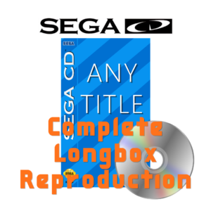 sega cd full reproduction any title (sega cd)