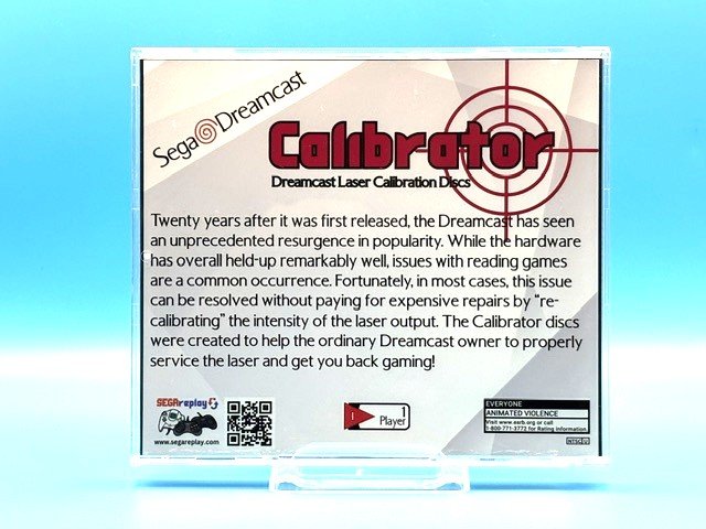 dreamcast laser calibration discs
