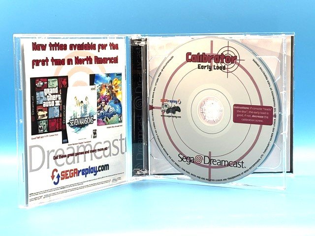dreamcast laser calibration discs
