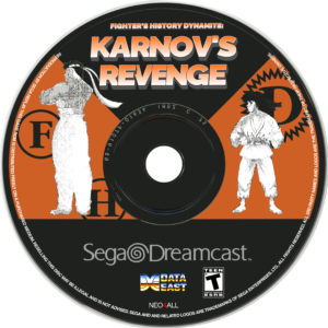 karnov's revenge disc art