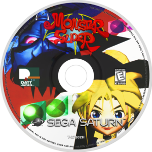 monster slider disc art
