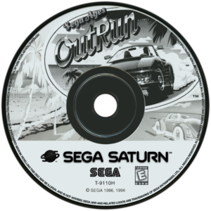 sega ages outrun disc art