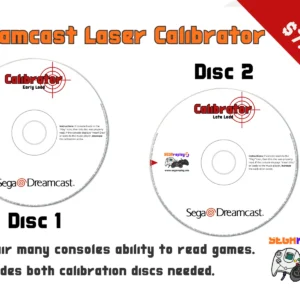 dreamcast laser calibration discs