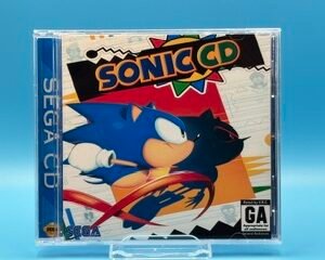 sonic cd, exclusive jewel case design (sega cd)