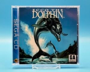 ecco the dolphin, exclusive jewel case design (sega cd)