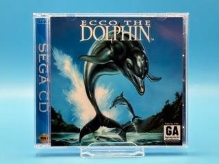 ecco the dolphin, exclusive jewel case design (sega cd)