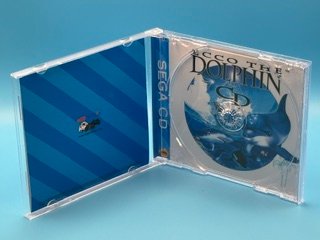ecco the dolphin, exclusive jewel case design (sega cd)