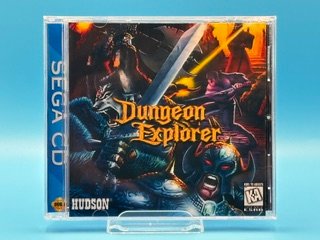 dungeon explorer, exclusive jewel case design (sega cd)