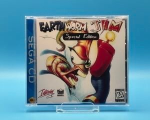 earthworm jim: special edition, exclusive jewel case design (sega cd)