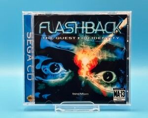flashback, exclusive jewel case design (sega cd)