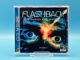 flashback, exclusive jewel case design (sega cd)