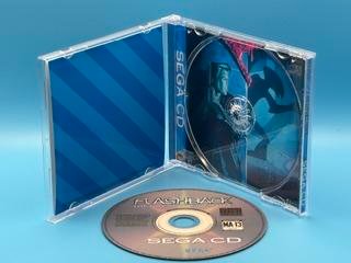 flashback, exclusive jewel case design (sega cd)