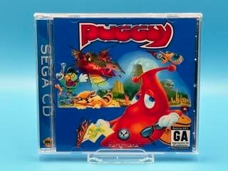 puggsy, exclusive jewel case design (sega cd)