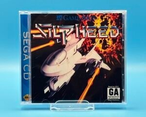 silpheed, exclusive jewel case design (sega cd)