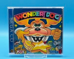 wonder dog, exclusive jewel case design (sega cd)