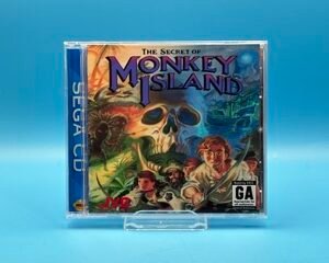 secret of monkey island, exclusive jewel case design (sega cd)