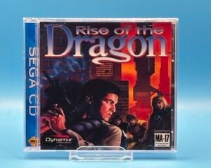 rise of the dragon, exclusive jewel case design (sega cd)