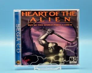 heart of the alien, exclusive jewel case design (sega cd)