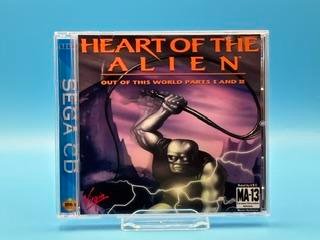 heart of the alien, exclusive jewel case design (sega cd)